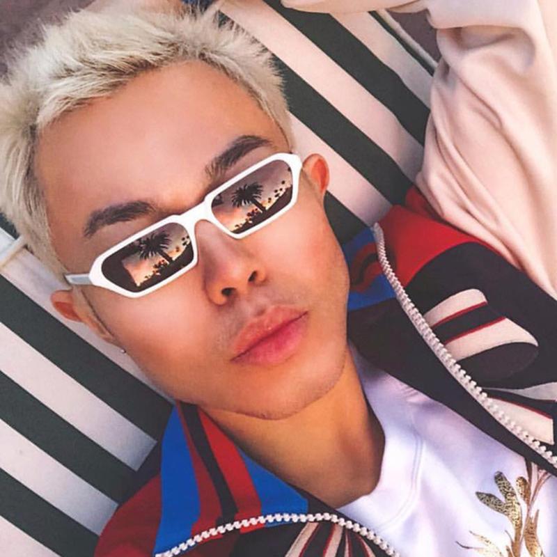 

unisex high quality women fashion 2020 quay sunglasses leopard white tiny sun glasses festival feminino