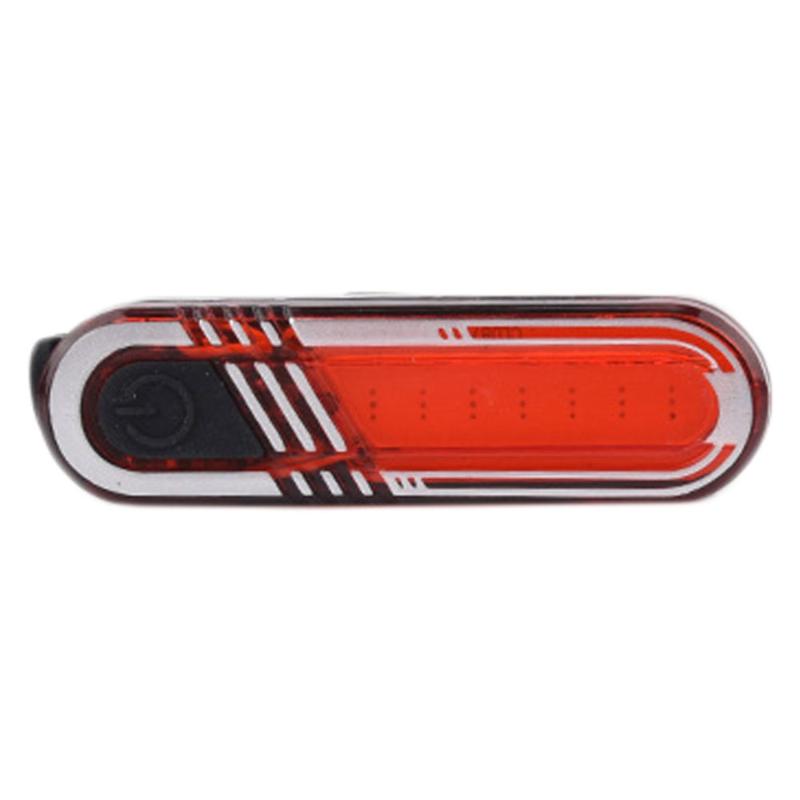 

Bicycle Taillight Silicone Bike Tail Lamp USB Charging Rear Lamp Night Caution Light Red