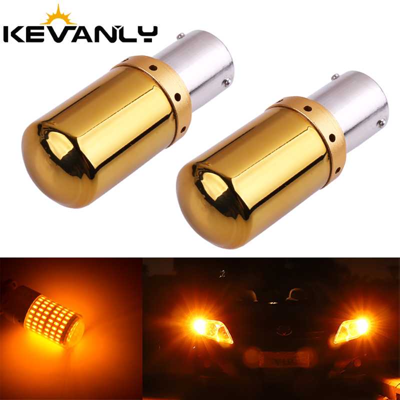 

2PCS CANBUS W21W BAU15S T20 led P21W PY21W BA15S W21W 7440 1156 3014 144 Chips LED Car Reserve Lamps Brake Light car, As pic