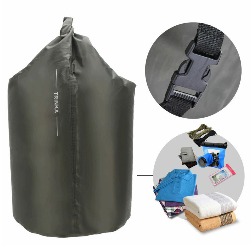 

2020 Newest 8-70L Waterproof Dry Bag Rafting Boating Camping Swimming Floating Sack Pouch Convenient Waterproof Bag Drifting