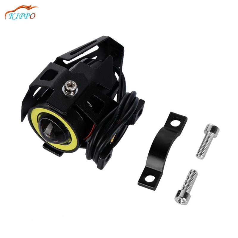 

KIPPO angel eyes car LED headlight motocycle lamp motorcycle bulb MiniU7 IP65 1.8A COB alumminy 12V