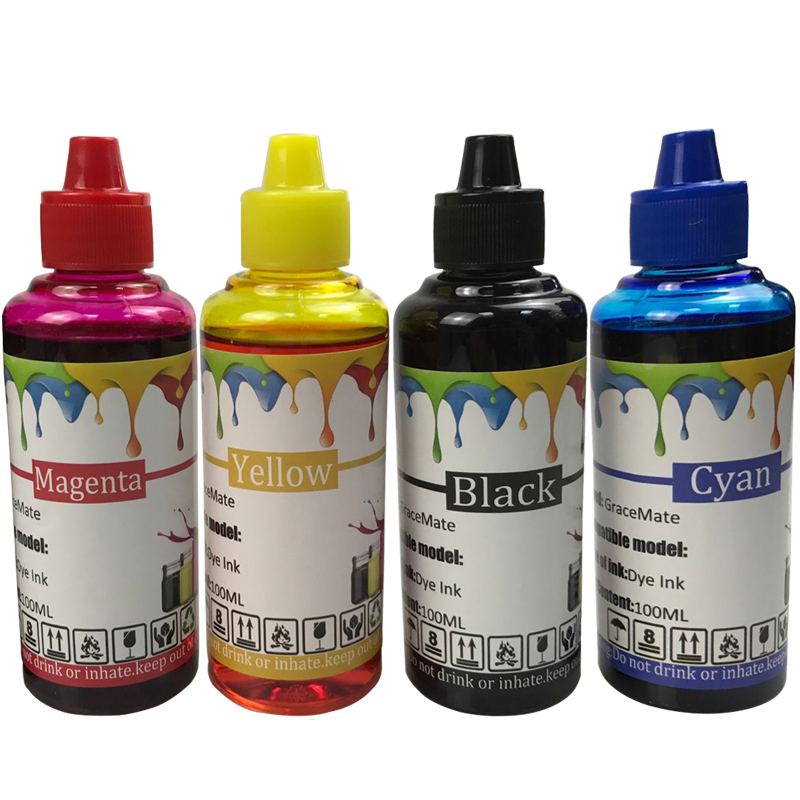 

400ML Universal Refill Ink kit 304 Compatible For deskjet envy 2620 2630 2632 5030 5020 5032 3720 3730 5010 printer