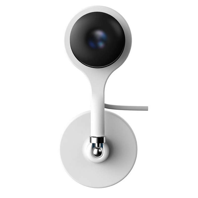 

netic Wall Ceiling Mount Holder For Nest Cam Indoor Security Camera 360 Degree Adjustable Ball Joint Frames Bracket White