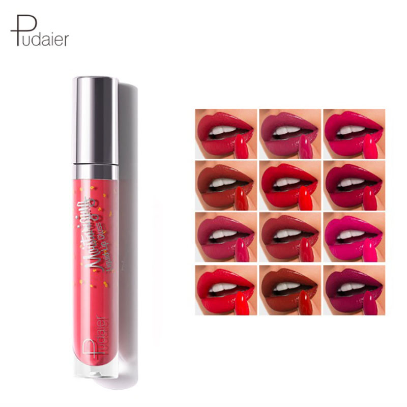 

Waterproof Long Lasting liquid labial tint lip gloss color labels mate Lint larga duracion pigment lipgloss lip kosmetik, 12