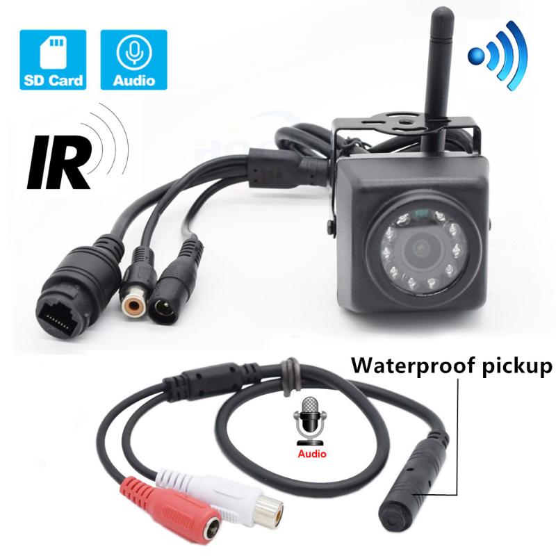 

HQCAM Audio 720P 960P 1080P Night Vision outdoor WIFI IP Camera Nest bird watching camera Wifi Waterproof pickup camhi