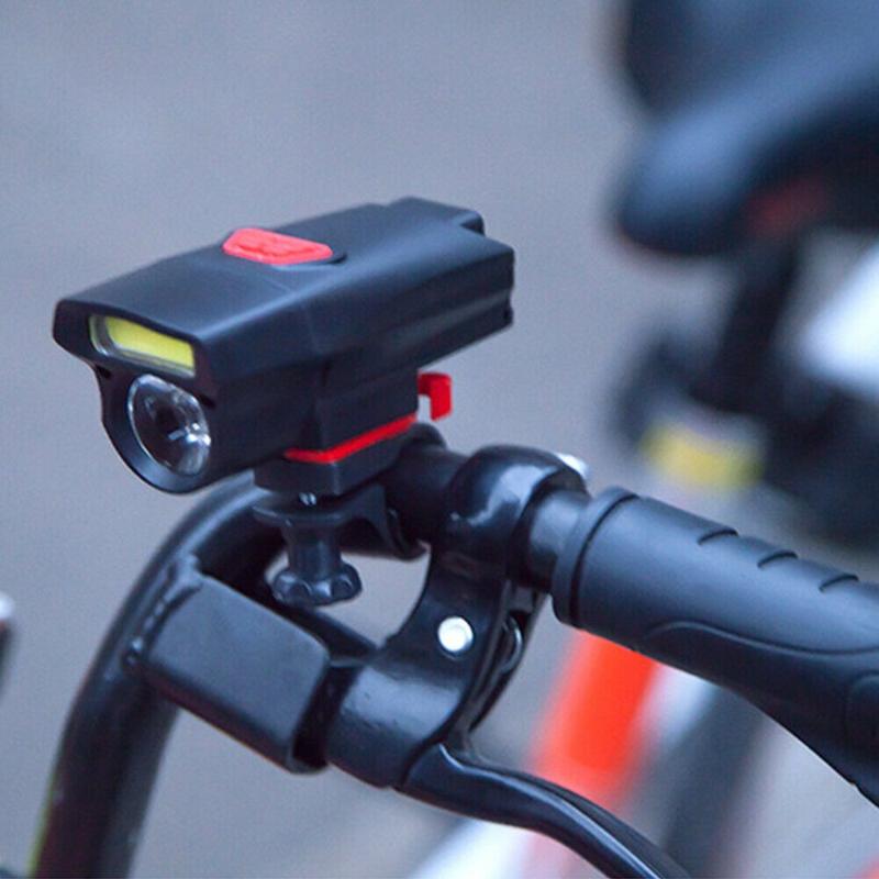 

Led Cycling Bike Bicycle Head Light Waterproof Usb Charging Bicycle Light Outdoor Accessories Camping Tools #LR1