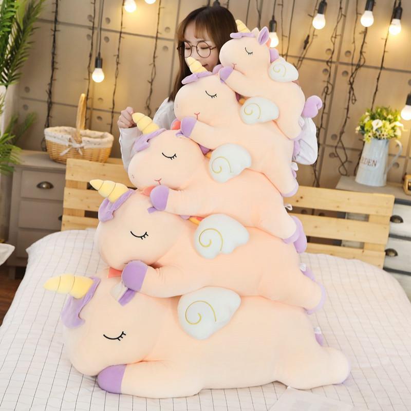 unicorn teddy bear large