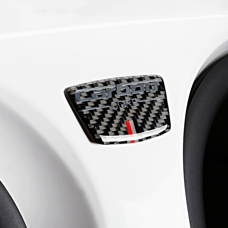 Carbon Fiber Emblem Car Stickers B Column Sticker for Audi A3 A4 A5 A6 A7 A3 A5 A7 Tt Car-Styling-image-585274880
