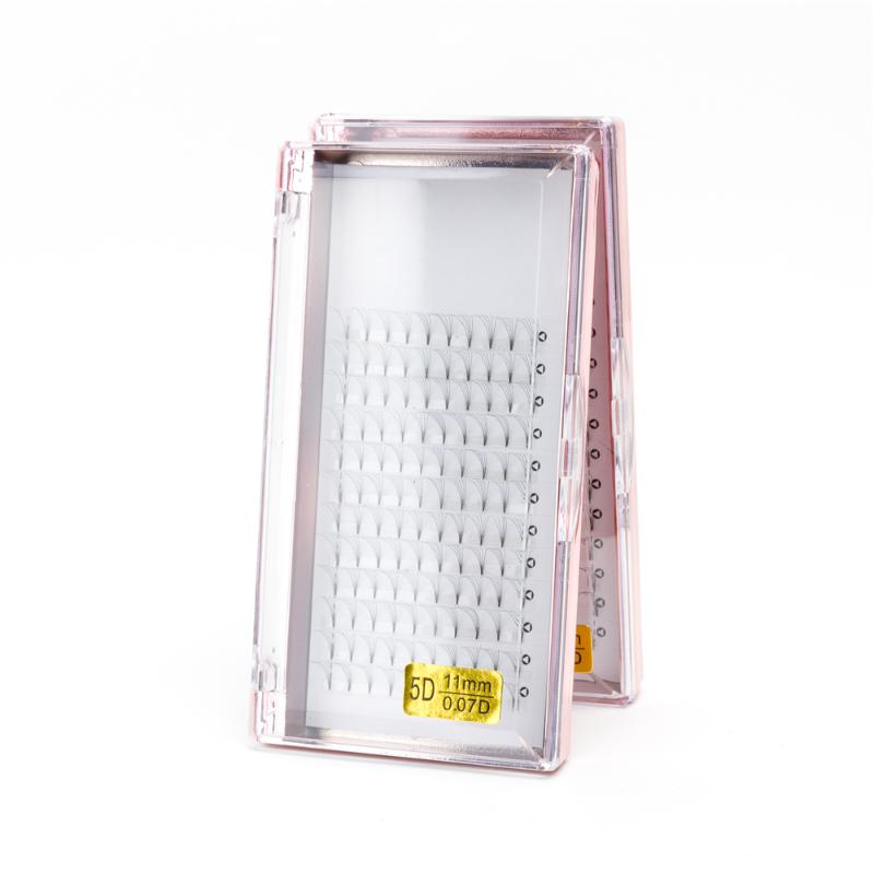 

Seashine 50 Trays Rose Gold Box Can Choose Size Russian Volume Lashes Pre Made Fans Voulme Lash Individual Volume Free Shipping