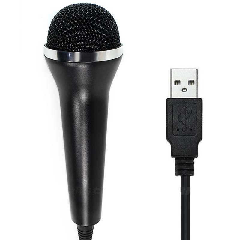 

USB Wired Microphone for PS3 PS4 Switch for One/ One Slim 360/ 360 Slim Wii/PC Console
