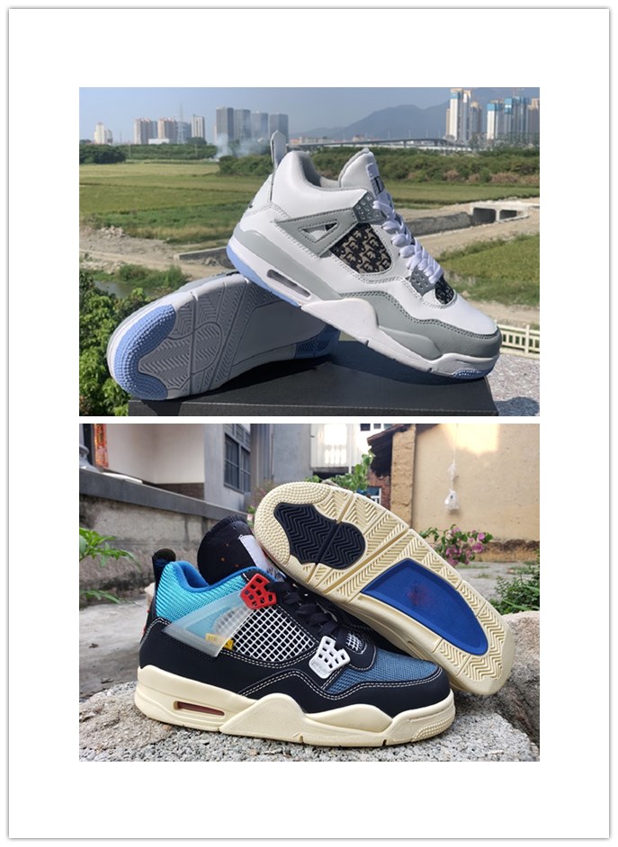 

Union LA x 4 Sophomore Album Basketball Shoes Mens Noir Brigade Blue Dark Smoke Grey Fusion Red Guava Ice Light Bone Sneakers, Customize