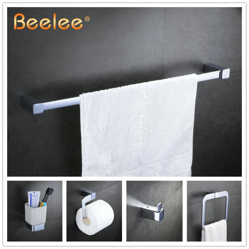 

Bathroom Hardware Towel Bar Towel Ring Toilet Paper Holder Cup Holder Soap Dish Robe Hook Bathroom Series European Modern