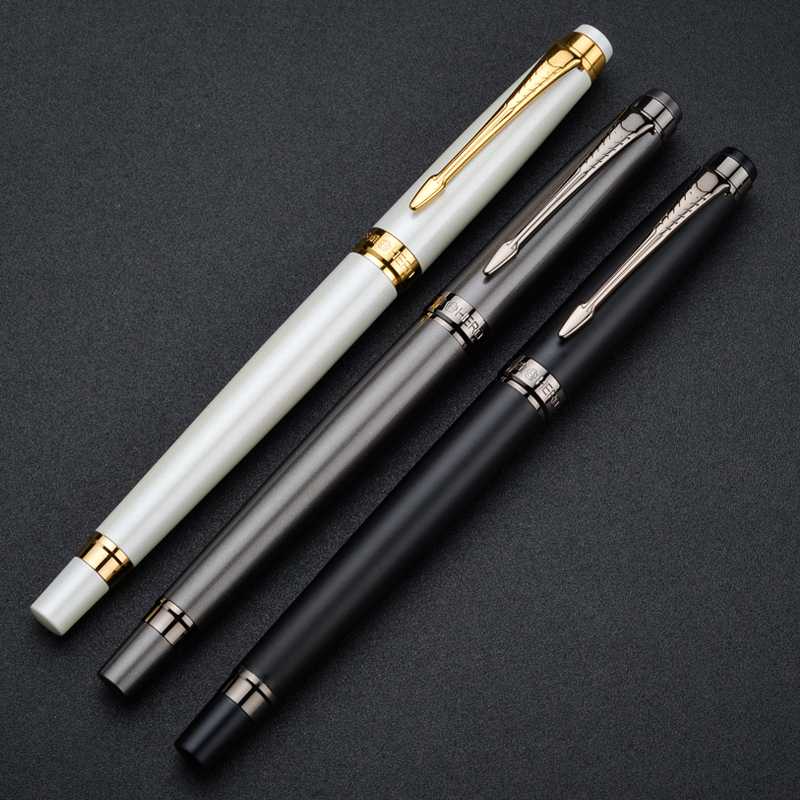 

Luxury Hero H706 10k Gold Fountain Pen White Deep Grey Black 3 Colors for Choose High-end Gift Pens with an Original Gift Box, Red