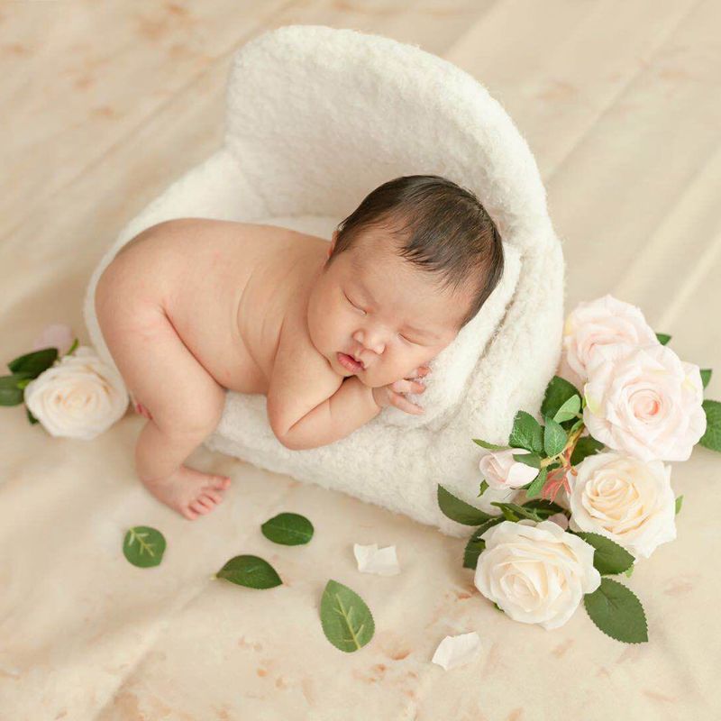 

4 Pcs/set Newborn Photography Props Baby Posing Sofa Pillow Set Chair Decoration, 18