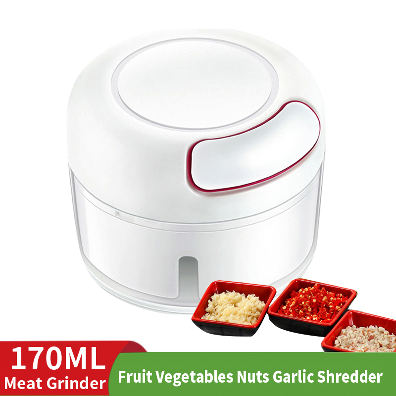

Household Mini Powerful Meat Grinder Mincer Mincer Meat Cutting Fruits Vegetables Nut Shredder