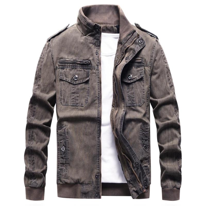 

Men' Retro Denim Jacket Motorcyle Coats Bomber Jackets Fashion Casual Cowboy Coat Slim Jean Jacket Clothes Chaqueta Hombre, Blue