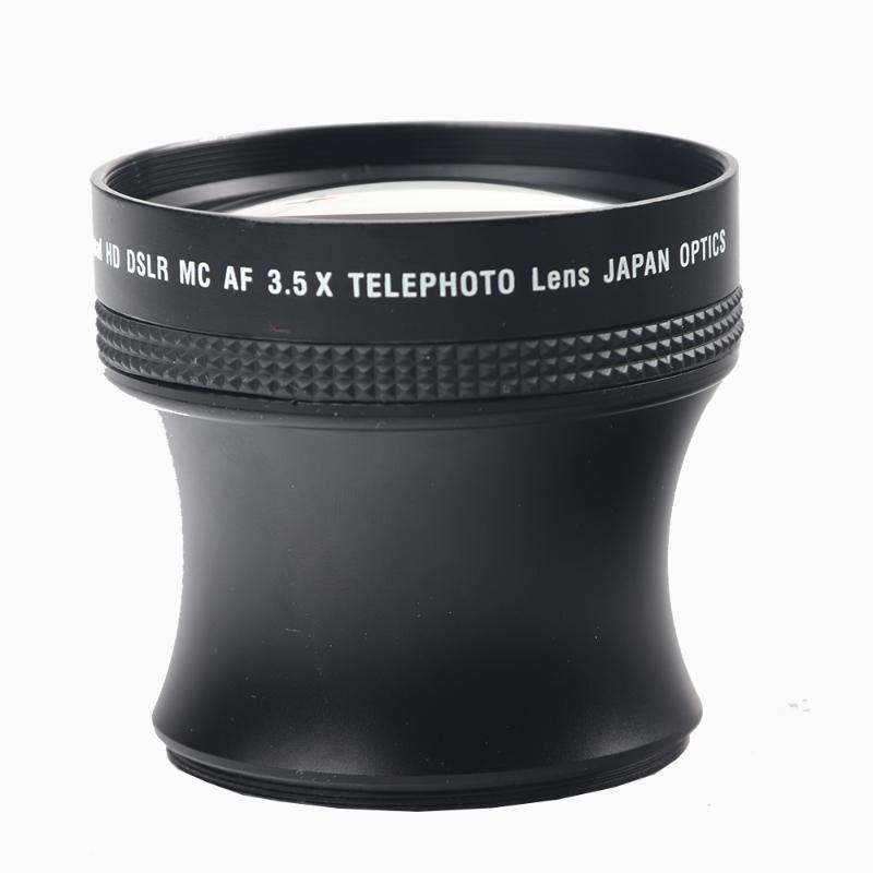 

Lightdow 58mm 3.5x Affliated Lens Metal Teleconverter Magnification Telephoto Lens for with 58mm Filter Thread