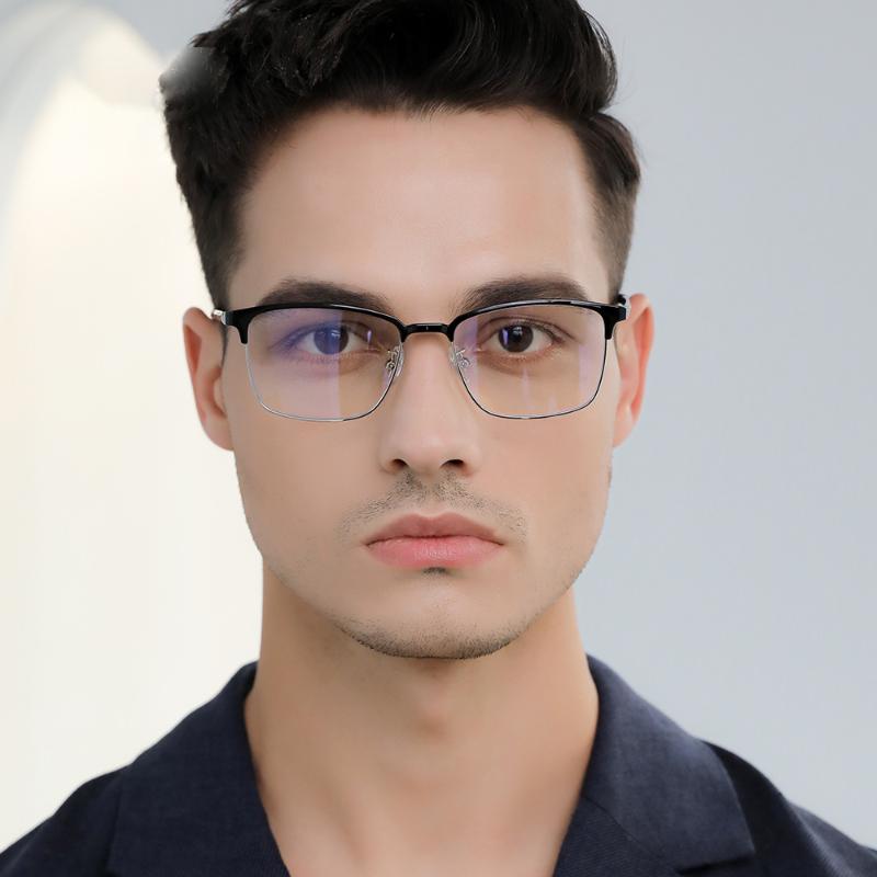 

2020 Brand Glasses Unisex Anti Blue Light Glasses Photochromic Computer Optical Eyeglasses Frame for Men Women 52051