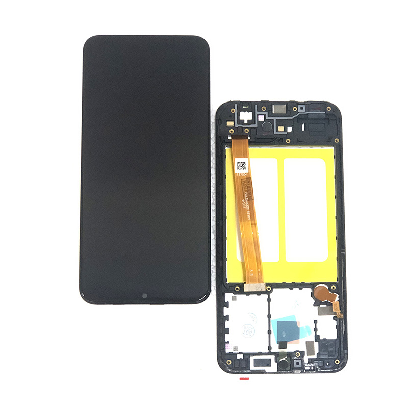 Lcd Display Panels for Samsung Galaxy A20e SM-A202F A202F With Frame Assembly Replacement Parts Black-image-586357529