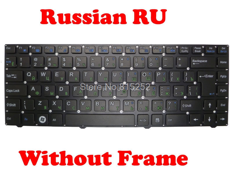 

PO GR Keyboard For CLEVO W540EU W740SU E550EU1 W740K W745K W748K French Arabic Brazil BR France FR Russia RU Spain SP English