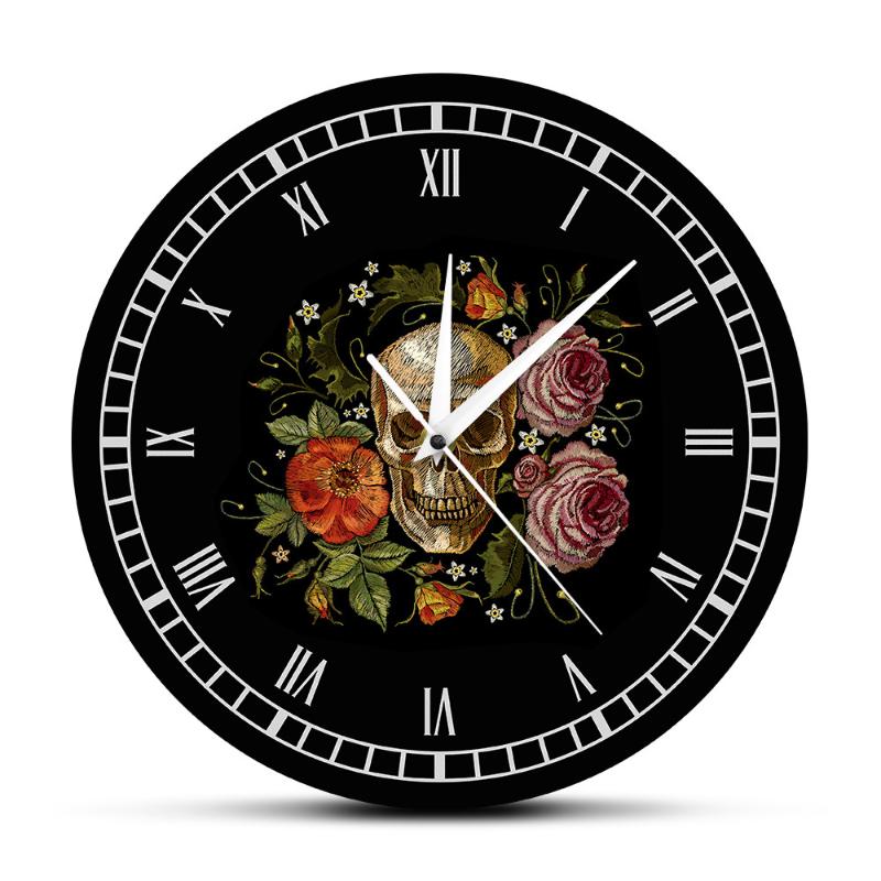 

Colorful acrylic wall clock retro creative wall decoration clock fashion