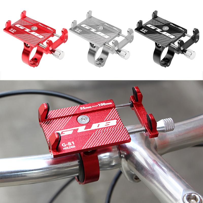 

GUB Adjustable Bicycle Phone Mount Holder MTB Mountain Bike phone holder Motorcycle Handlebar Clip Stand Bicycle Accessories