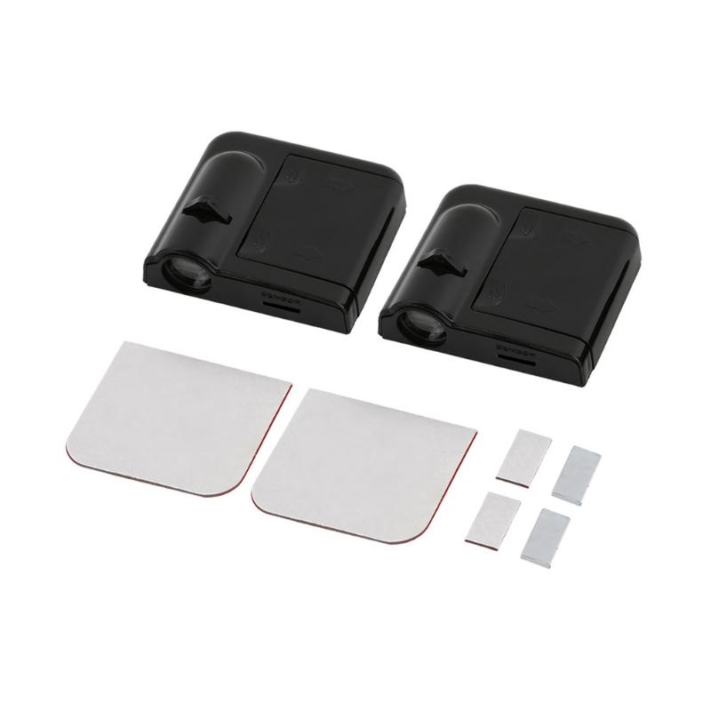

1 Pair Led Car Door Logo White Shadow Welcome Light Original Door Light Replace Laser Lamp Projector Lamp