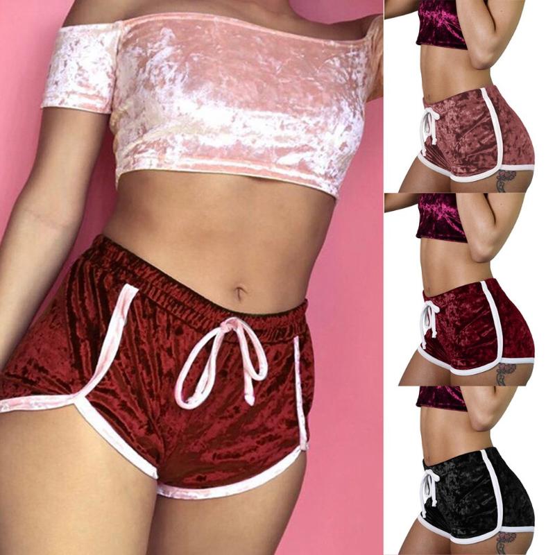 

Summer Yoga Shorts Women Fitness Top Spandex Neon Elastic Running Workout Short Leggings For Ladies Gym Sport Shorts #3, Black