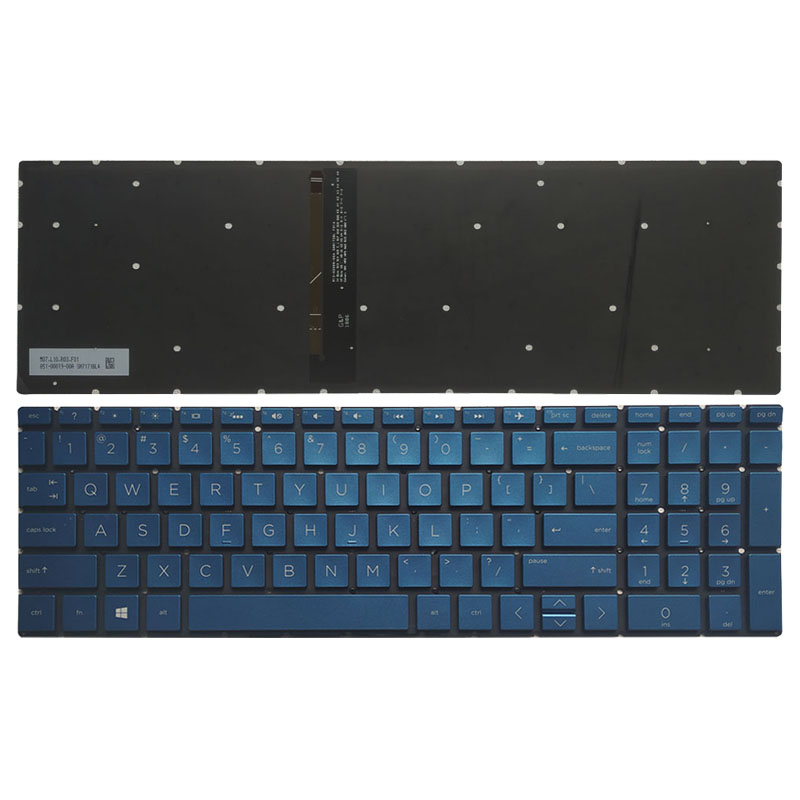 

US Backlit/no Backlit Laptop keyboard For Pavilion 15-da0043nr 15-da0046nr 15-da0047nr 15-da0048nr 15-da0049nr 15-da0061nr