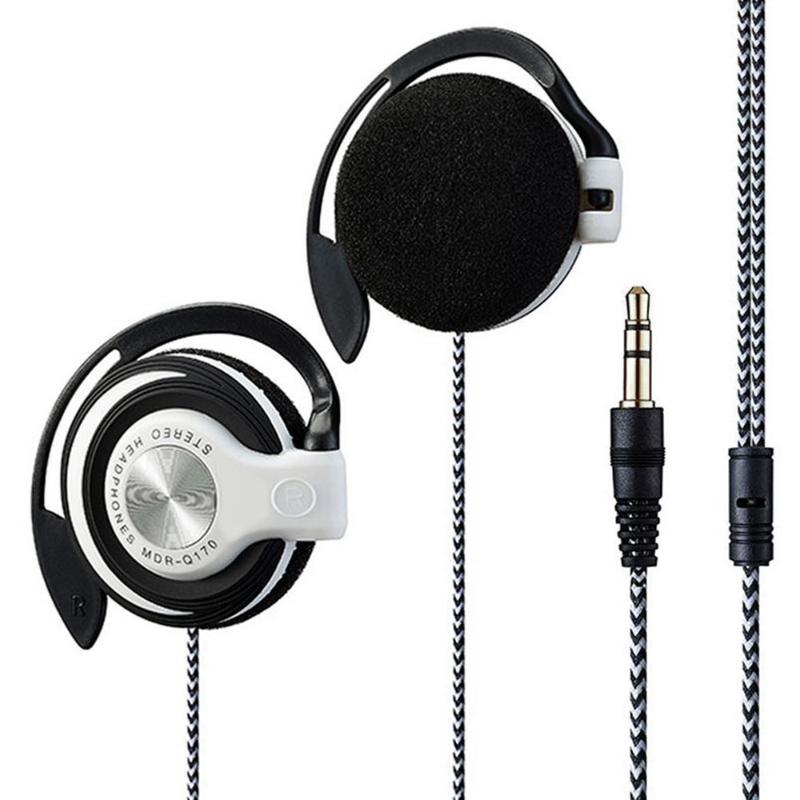 

3.5mm Wired Gaming Headset On-Ear Sports Headphones Ear-hook Music for Smartphones Tablet Laptop Desktop PC