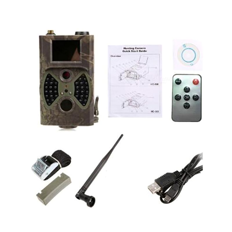 

HC300M 1080P 12MP Infrared Trail Camera Wild Animal Hunting Night Vision Video Cameras GPRS MMS Outdoor Scouting Camera