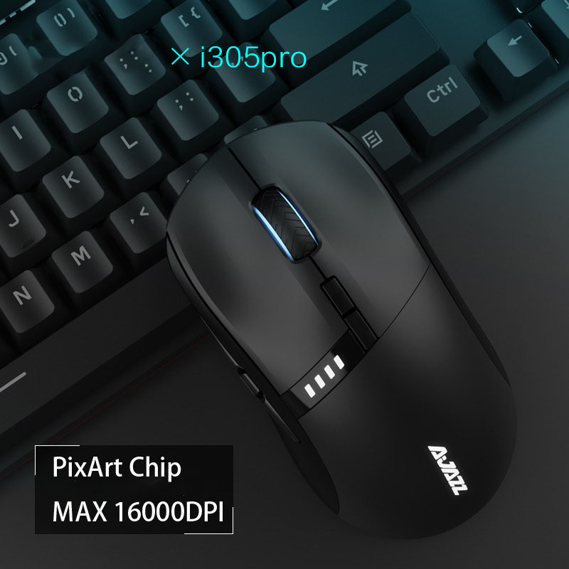 

i305Pro Wireless Gaming Mouse 16000DPI Professional Gaming Mouse RGB Mice Customizable 8 Keys Mause for Laptop PC Notebook AJAZZ