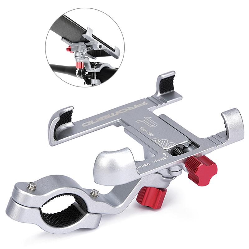 

Alloy Bike Phone Mount Motorcycle Bicycle Phone Holder 360° Rotation Adjustable Mobile Support For Bicycle 31.8mm Handlebar