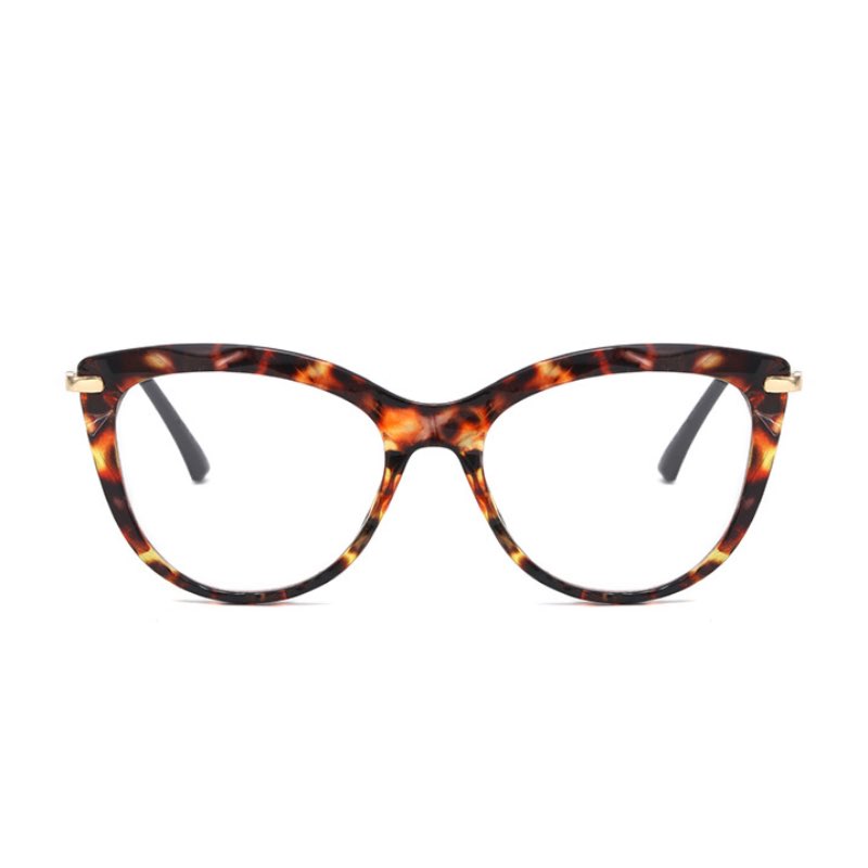 New Arrival Modern Crystal Design Uneven Fashion Women Optical Frame With Full Metal Temples Beautiful Glasses-image-586861976