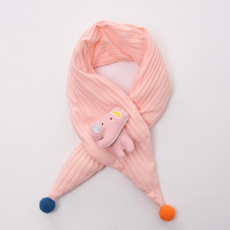 

New Design Fashion Winter Warm Boys And Girls Kids Cartoon Elephant Shawls Scarves Collar Thickening Scarf gift for Christmas