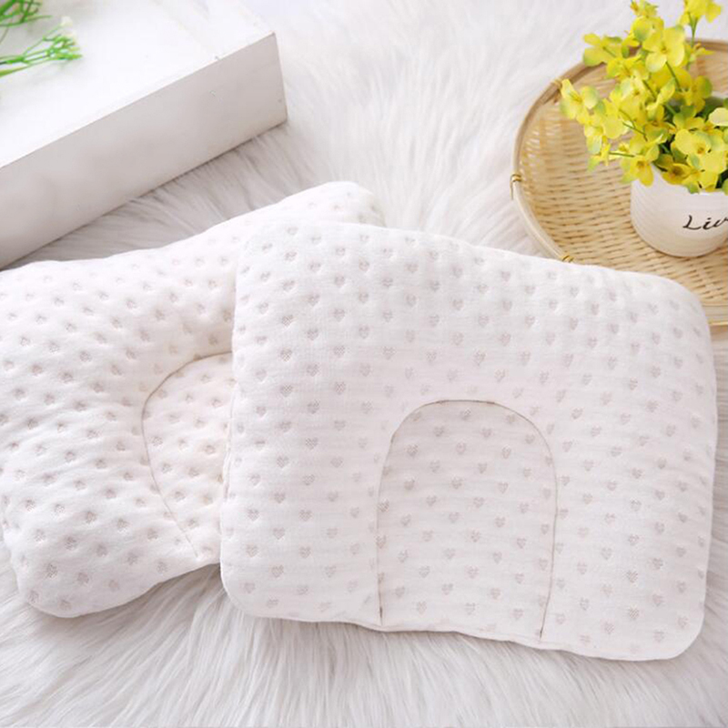 

Pillow Baby Prevent Flat Head Shaped Pillows Cotton Colored Shape Correction