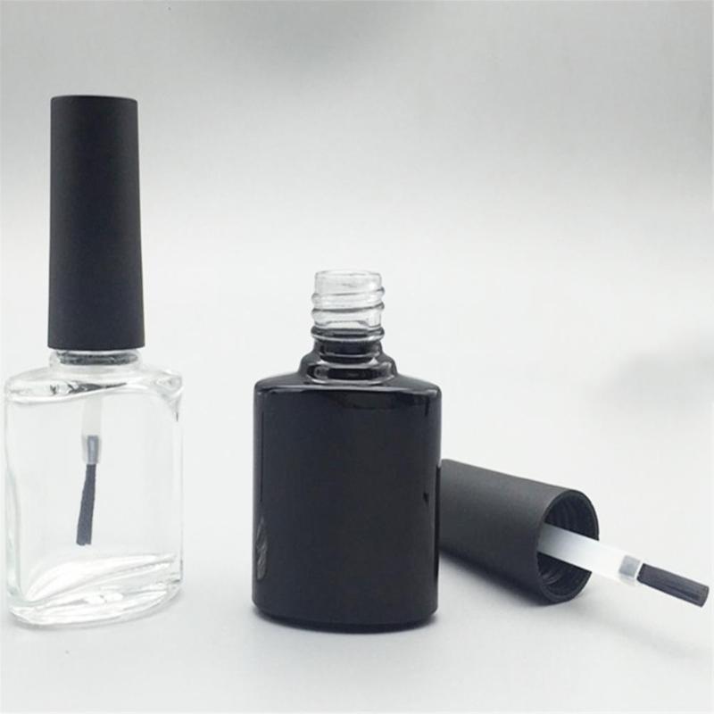 

10ml Portable UV Gel Nail Polish Varnish Empty Refillable Bottle Make-up Container with Brush