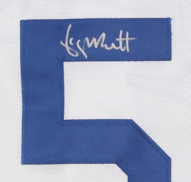 

George Brett Signed signatured Autographed Jersey shirts, Black