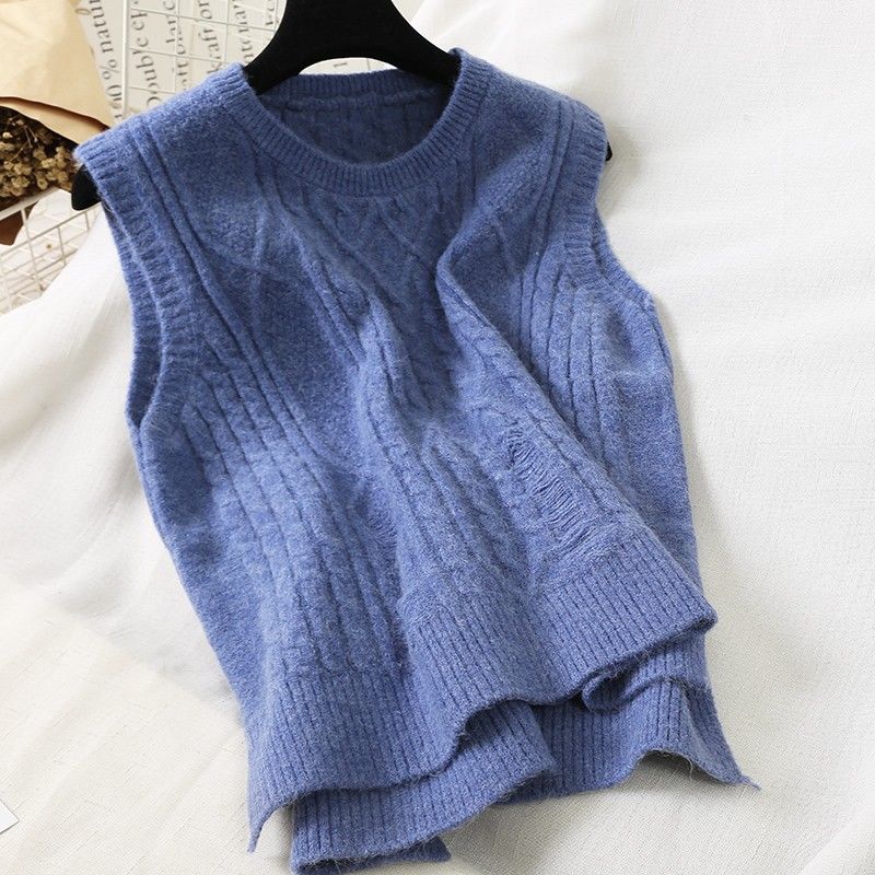 

2020 New Autumn Women V-Neck Knitwear Student Simple Loose Sweater Daily Korean Style Sweet Girls Clothing Fashion Tops L113, Tuo se