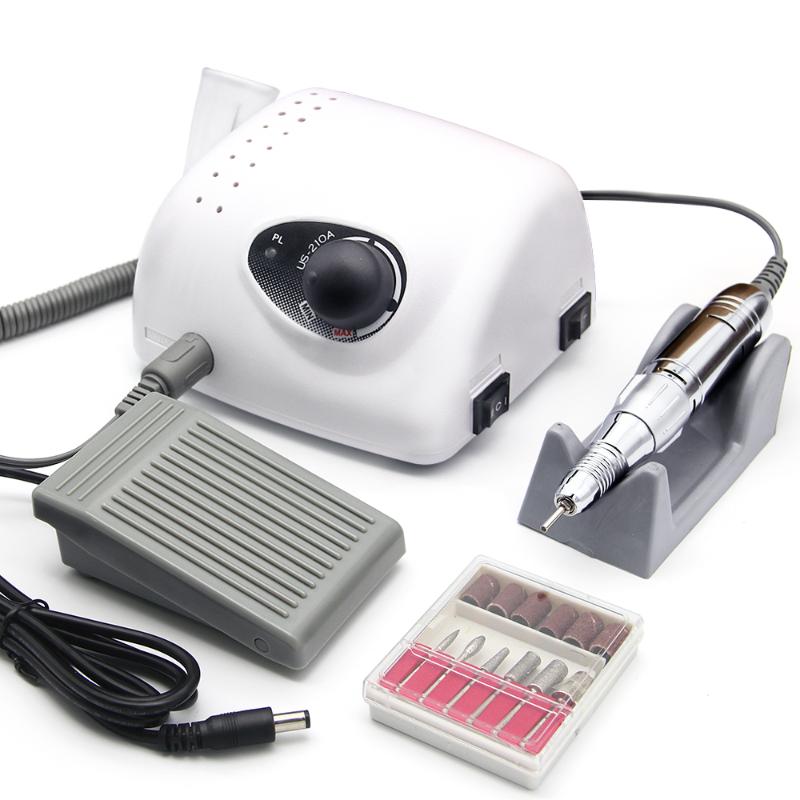 

LKE 35000RPM Electric Nail Drill Machine Mill Cutter Sets For Manicure Nail Tips Manicure Electric Pedicure File