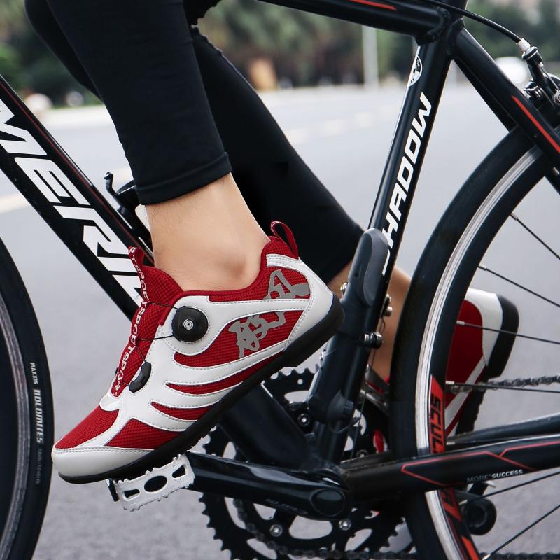 

cycling shoes mountain bike shoes men's cycling zapatillas de ciclismo carretera Breathable mountain, Yellow