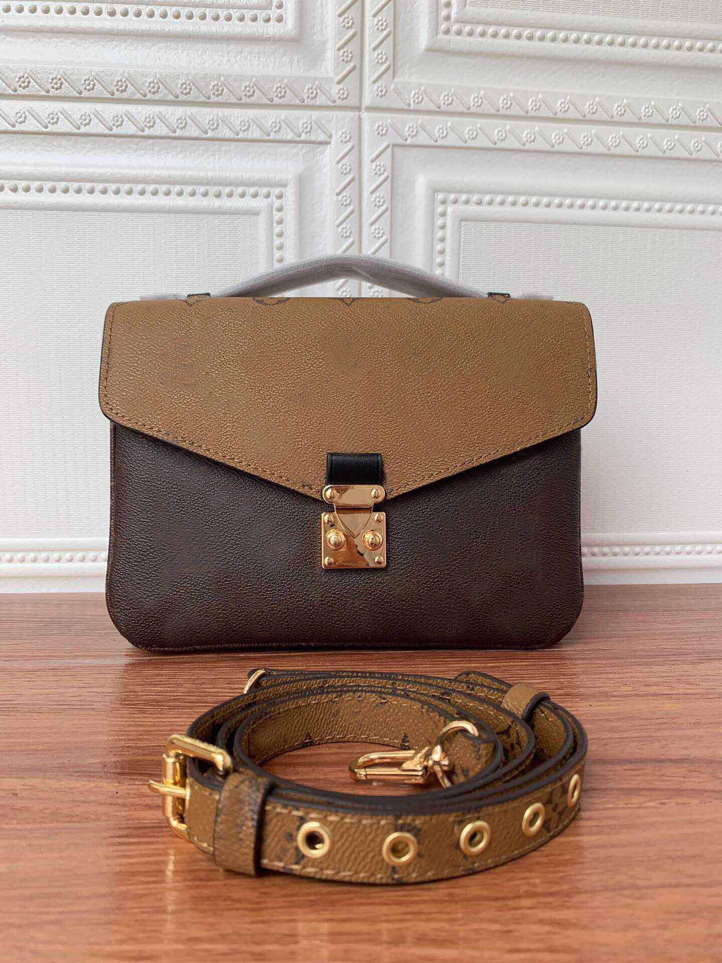 

crossbody bags Cross body Quality Leather women messenger shoulder body handbag pochette metis 40780