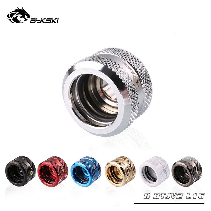 

Bykski B-HTJV2-L16, OD16mm Extended Type Hard Tube Fittings, G1/4 Adapters For OD16mm Hard Tubes