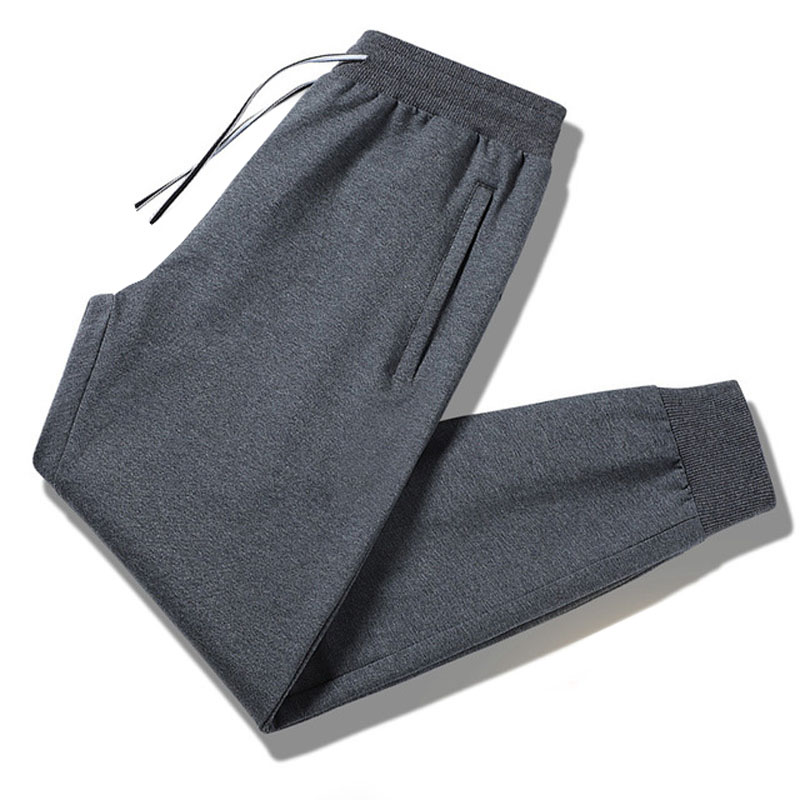 

Spring Winter men pants 5xl 6xl 7xl 8xl weight 130kg Thick style Plus size pants, Black 1