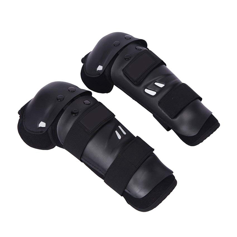 

Elbow & Knee Pads 1 Pair Motorcycle Pad Motor Racing Protector Cap Guard Braces, Black