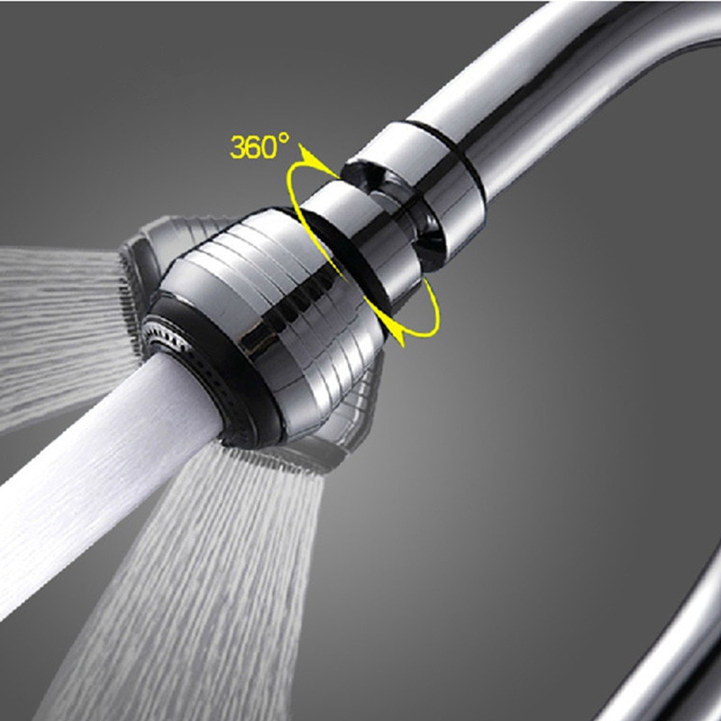 

New 360 Degree Aerator Water Swivel Head Saving Tap Kitchen Faucet Aerator Connector Diffuser Nozzle Filter Mesh Adapter #1
