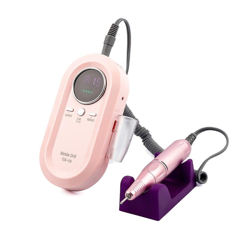 

Nail manicure and pedicure tool portable electric nail drill machine set of manicure and pedicure tools polish acrylic