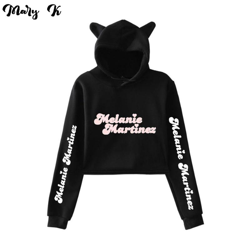 

Melanie Martinez K-12 Crop Hoodie Sweatshirts Women Cat Pullover Girl Kawaii Harajuku Tracksuit, 2d
