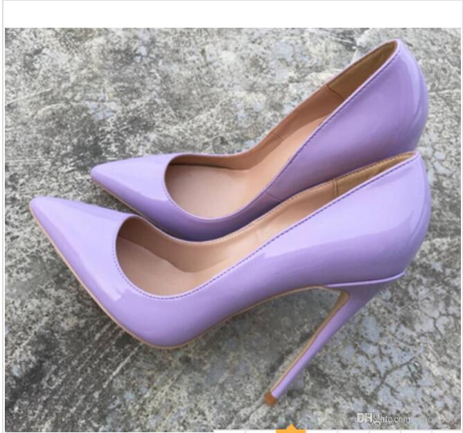 light purple pumps