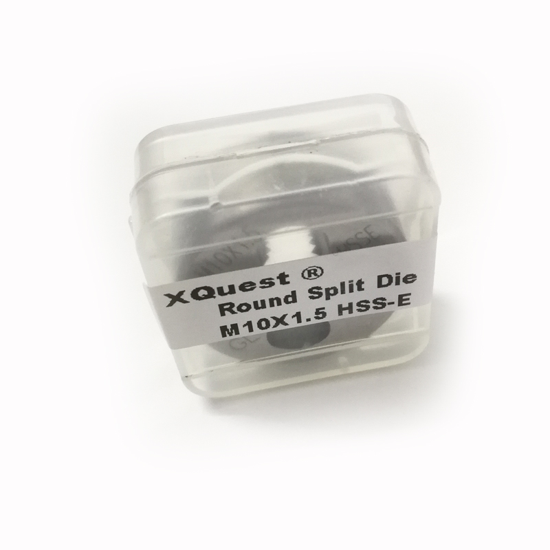 

HSSE Metric Screw Round Split Die M10 M10X1.75 M10X1.5 Fine Thread Adjustable dies M10X1.25 M10X1 M10X0.75 M10X0.5 for steel